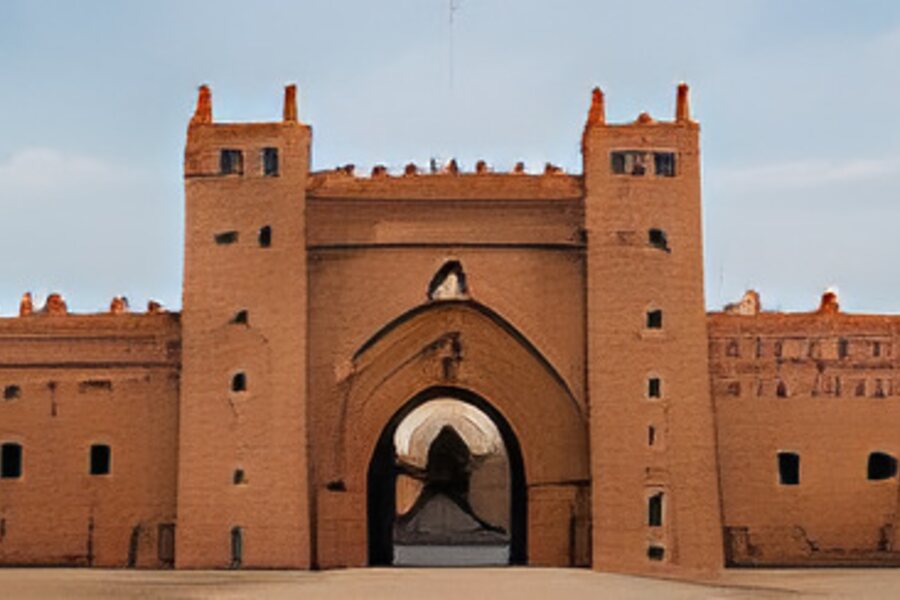 A historic gate in Kano
